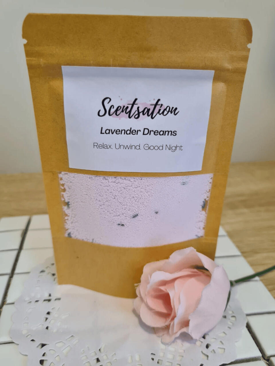 Lavender Dreams 50g kraft pouch