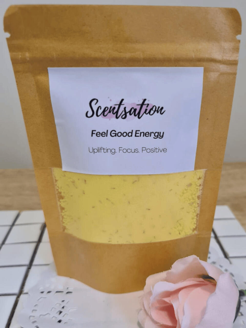 Feel Good Energy 50g kraft pouch